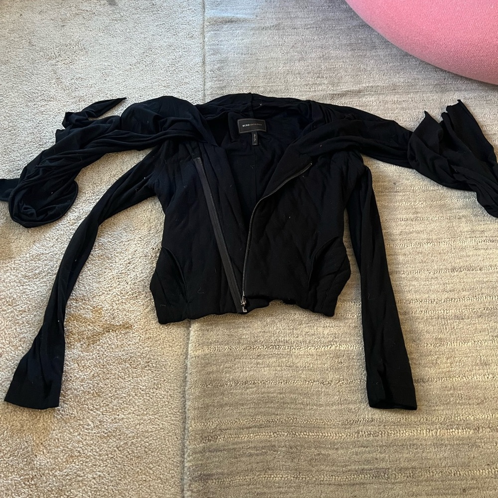 BCBGMACAZRIA Shirt with built-in scarf